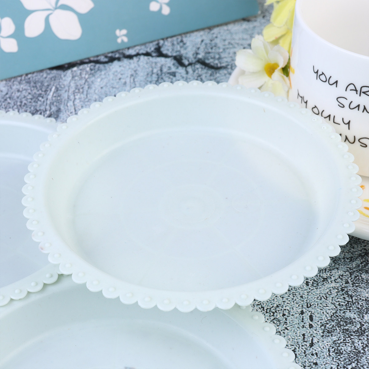 20Pcs Round Flowerpot Tray Pla - огляд і ціна Drip Tray Saucer