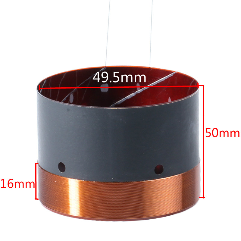 49.5mm Bass voice coil Woofer  - огляд і ціна Copper Wire Roll