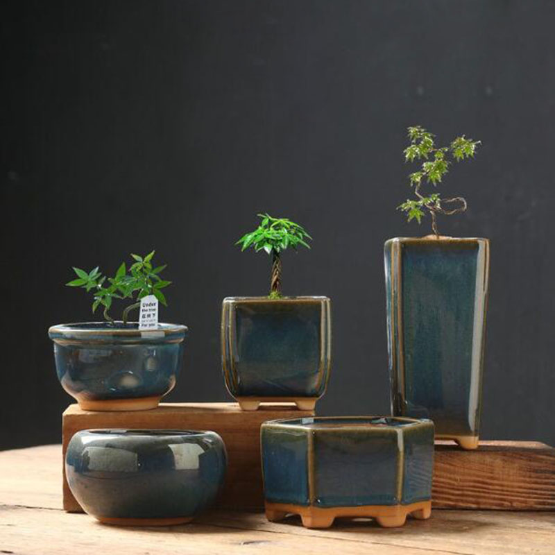 Kiln Transmutation Glazed Eggs - огляд і ціна Bonsai Garden Art