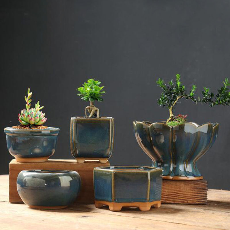 Kiln Transmutation Glazed Eggs - огляд і ціна Bonsai Garden Art